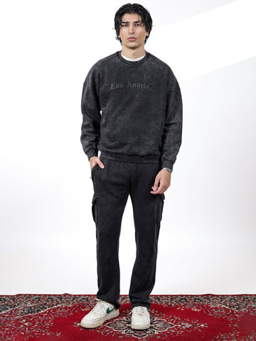 Acid Wash Graphic CO-Ord Set