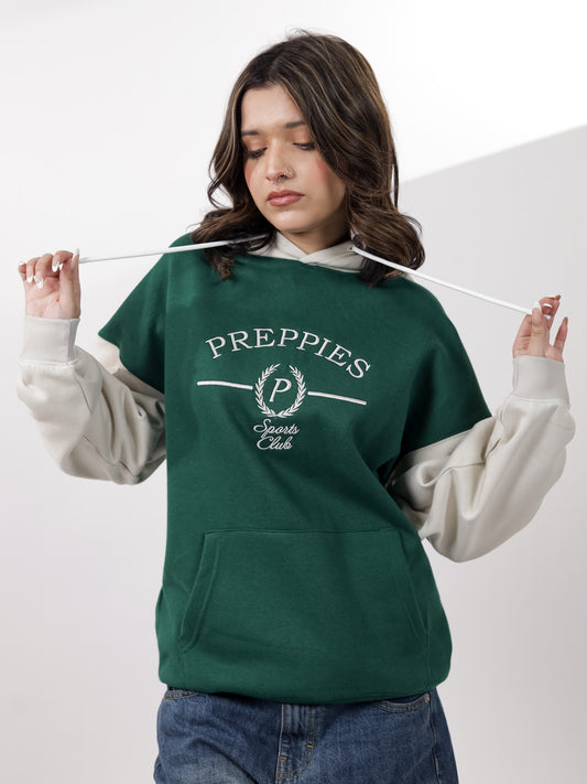 Green Graphic Hoodie