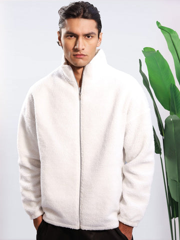 White Sherpa Jacket