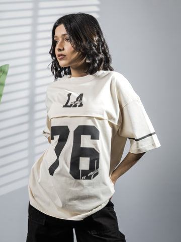 Off White Oversize Digit Tee