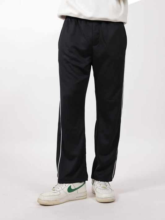 Black Piping Trouser
