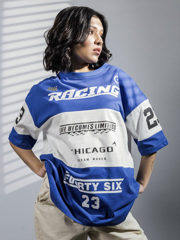 Royal Blue Oversize Tee