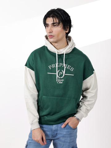 Green Graphic Hoodie