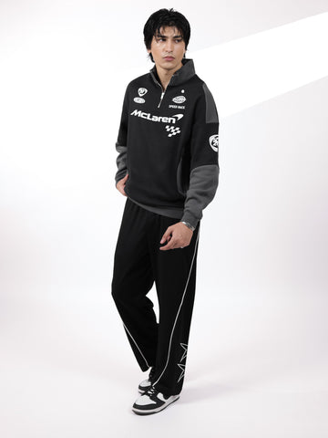 Racer Quarter Zipper CO-Ord Set