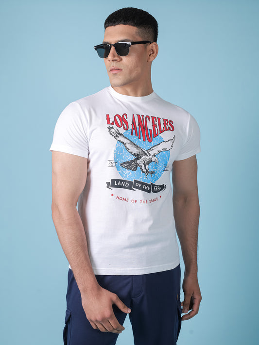 White Graphic Tee