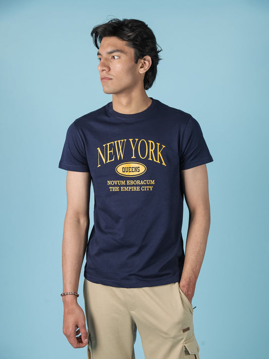 Navy Graphic Tee