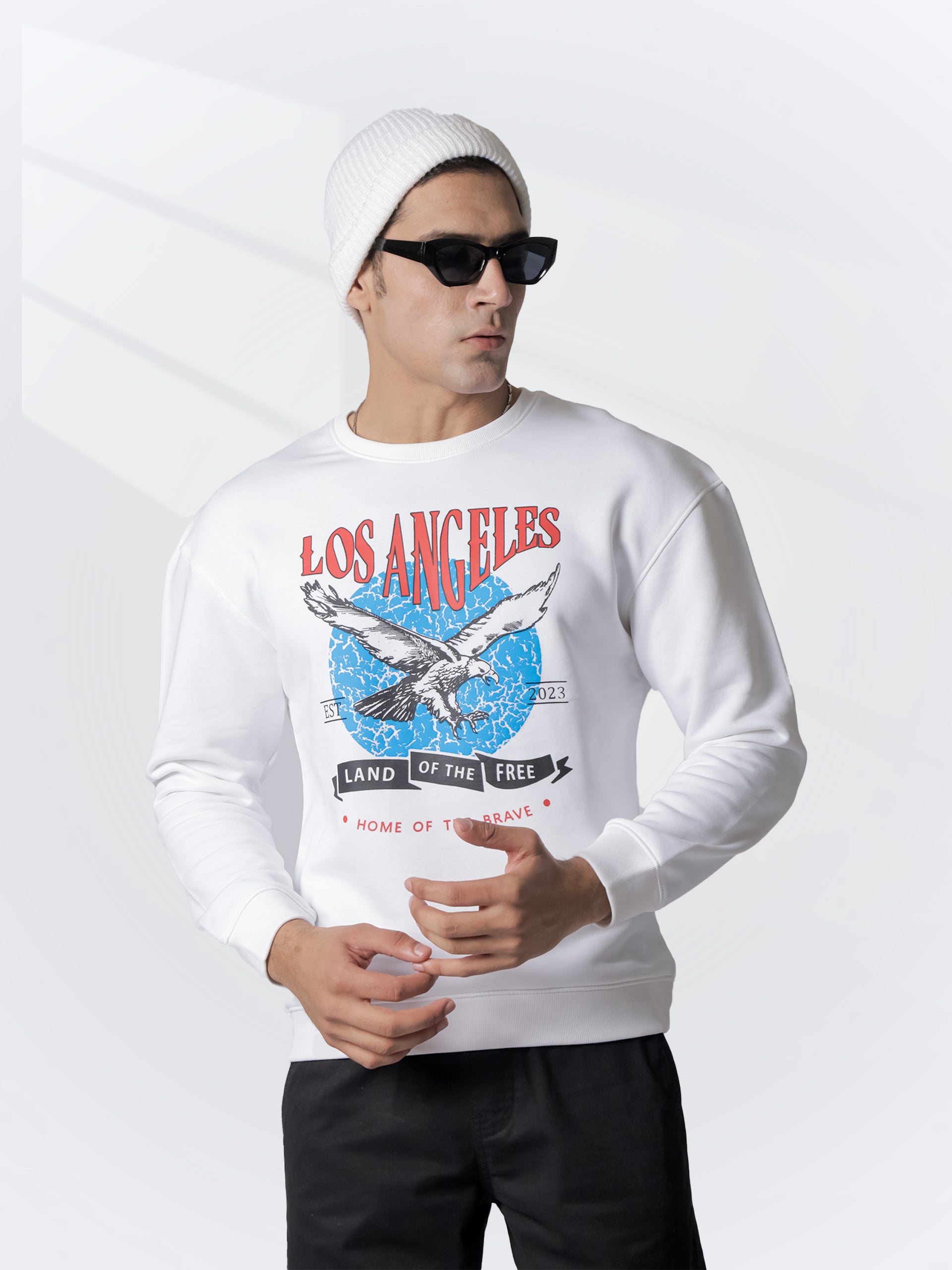 Men's printed sweatshirts