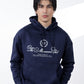 Navy Graphic Hoodie