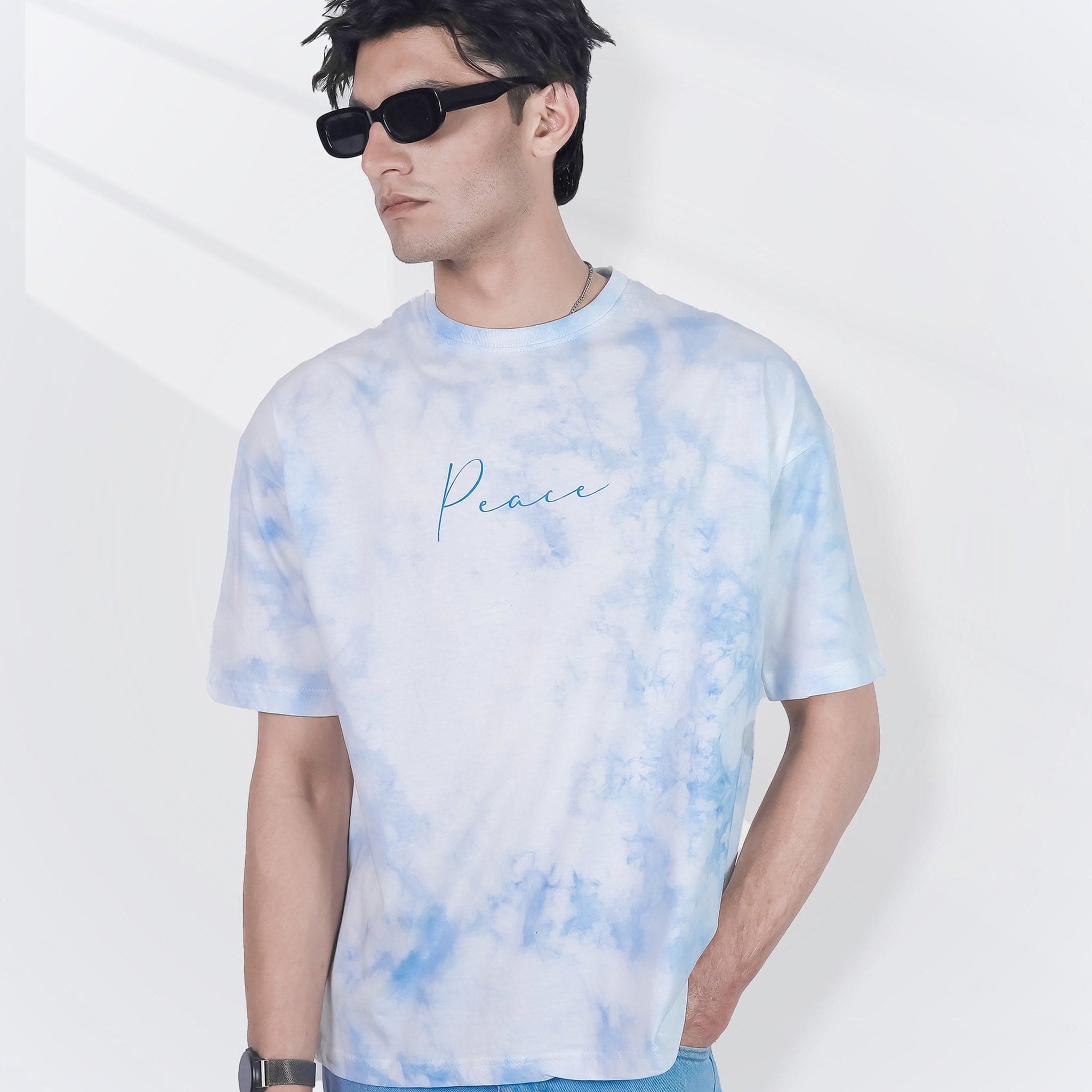Tie dye Graphic Oversized Tee