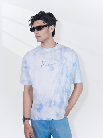 Tie dye Graphic Oversized Tee