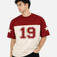 Maroon Digit Graphic Tee