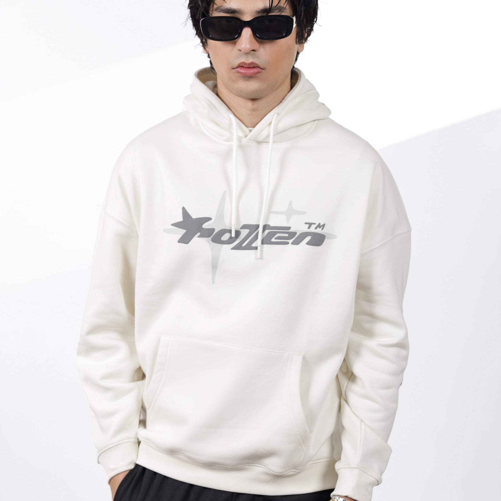 Off White printed Hoodie