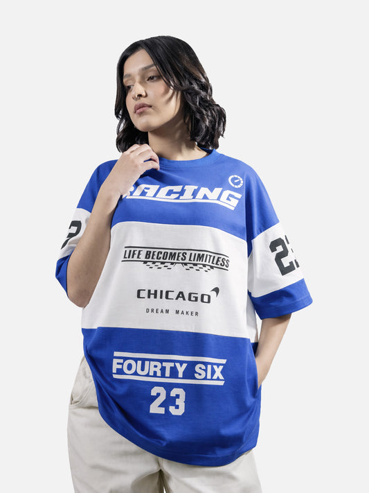 Royal Blue Racing Tee