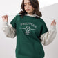 Green Graphic Hoodie