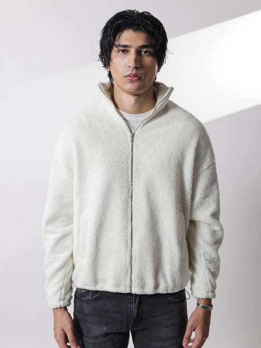 White Sherpa Jacket