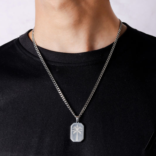 Palm Tree pendant for men in Pakistan