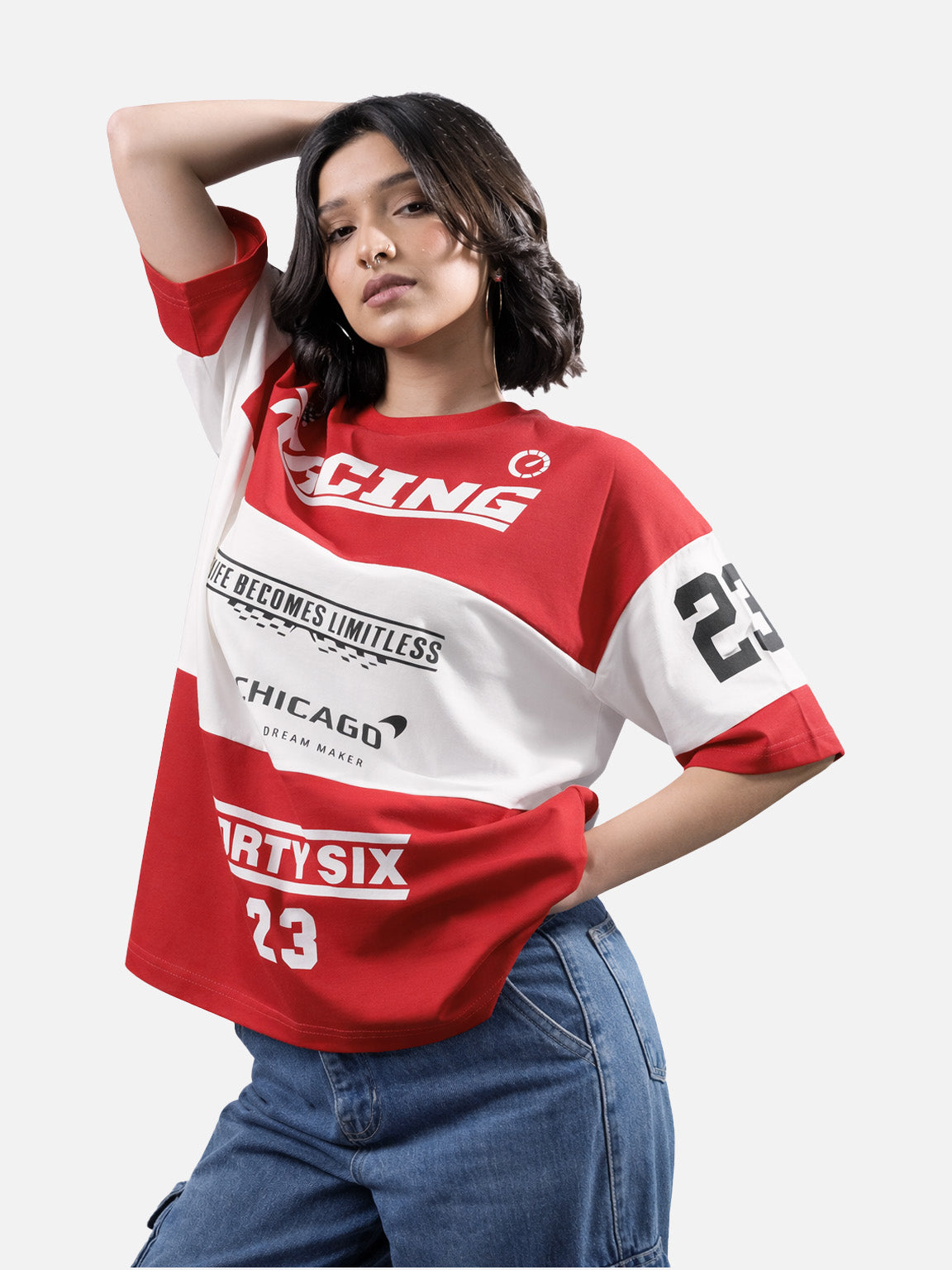 Royal Red Racing Tee