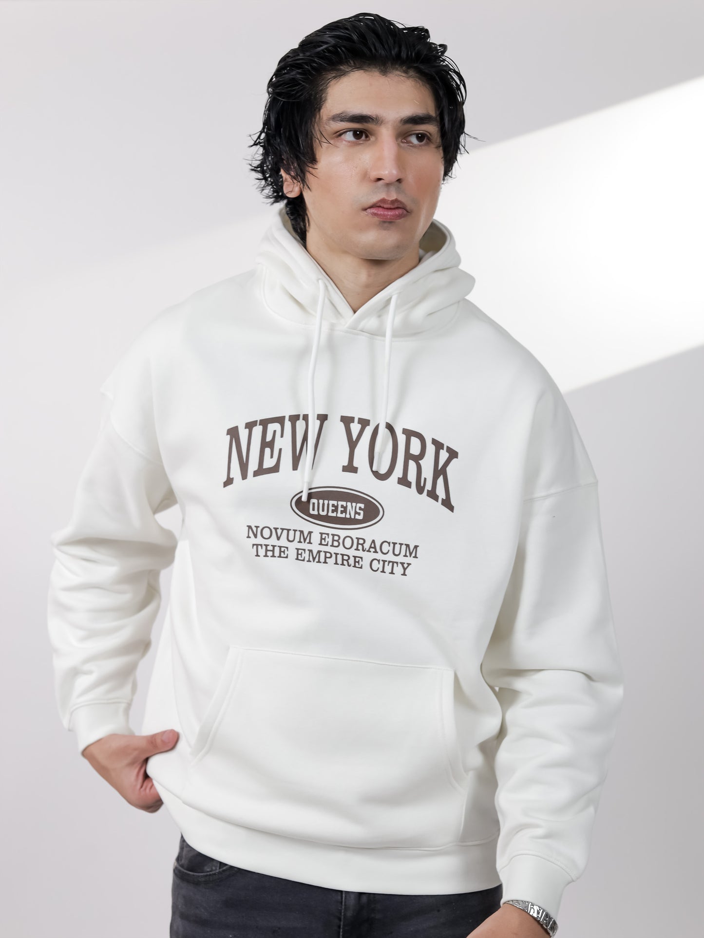 Off White Graphic Hoodie