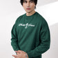 GREEN GRAPHIC SWEATSHIRT