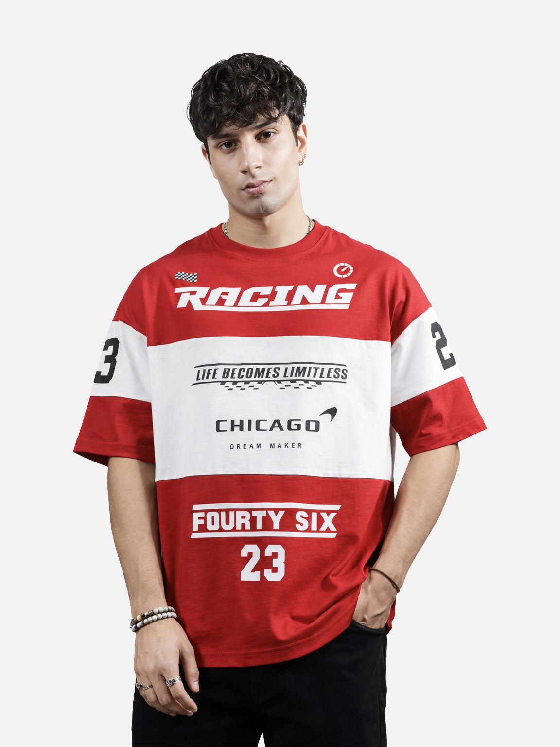 Royal Red Racing Tee