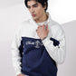 Blue Quarter Zipper