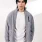 Grey Sherpa Jacket