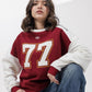 Maroon Digit Sweatshirt