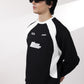 Black & White Racer Sweatshirt