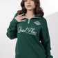 Green Quarter Zipper