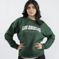 Green Graphic Sweatshirt