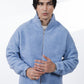 Sky Blue Sherpa Jacket