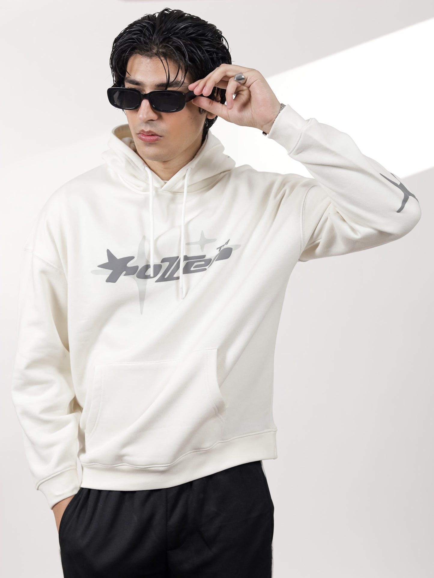 Off White printed Hoodie