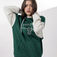 Green Graphic Hoodie