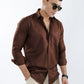Brown Button Down Shirt
