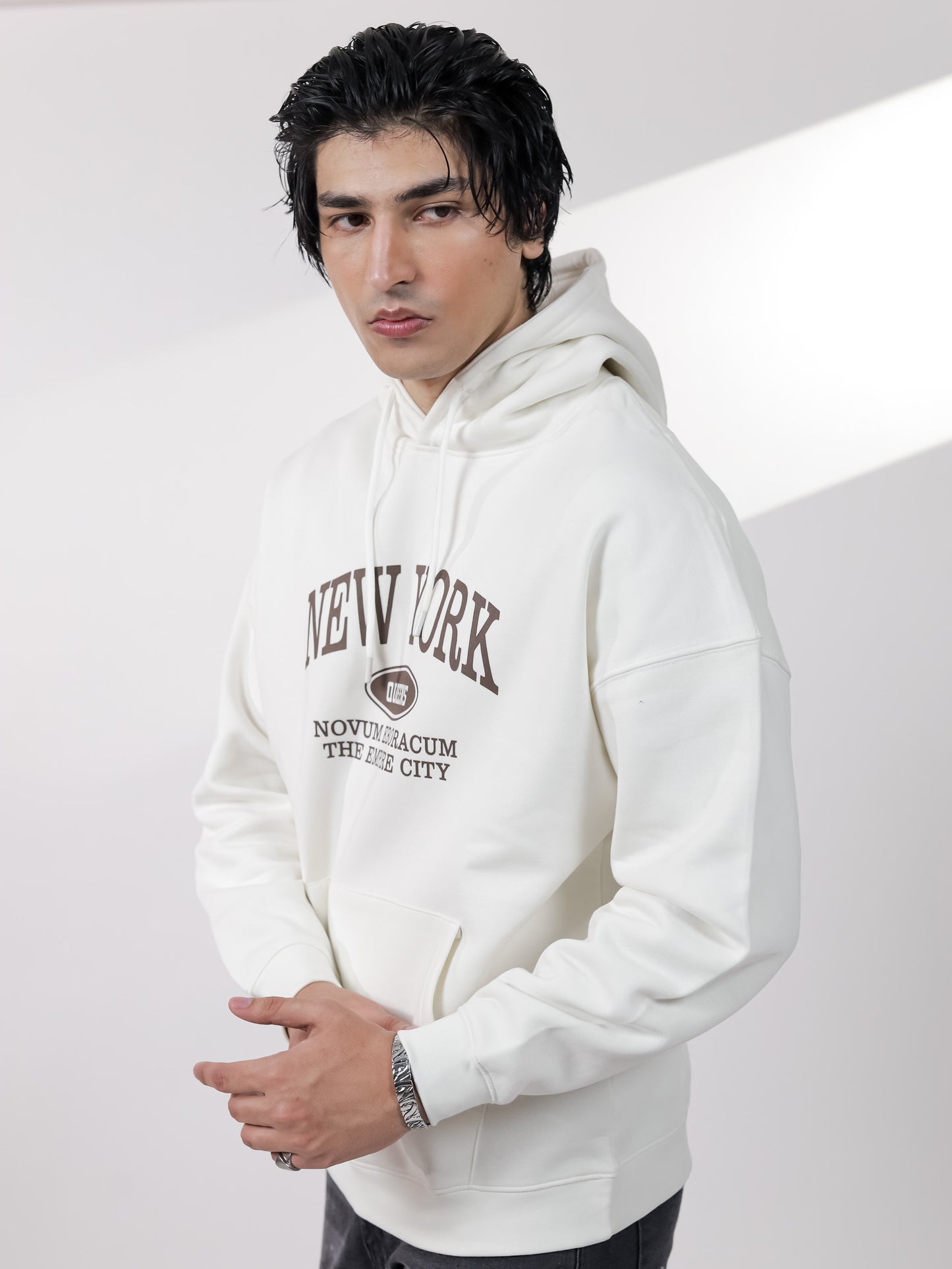 Off White Graphic Hoodie