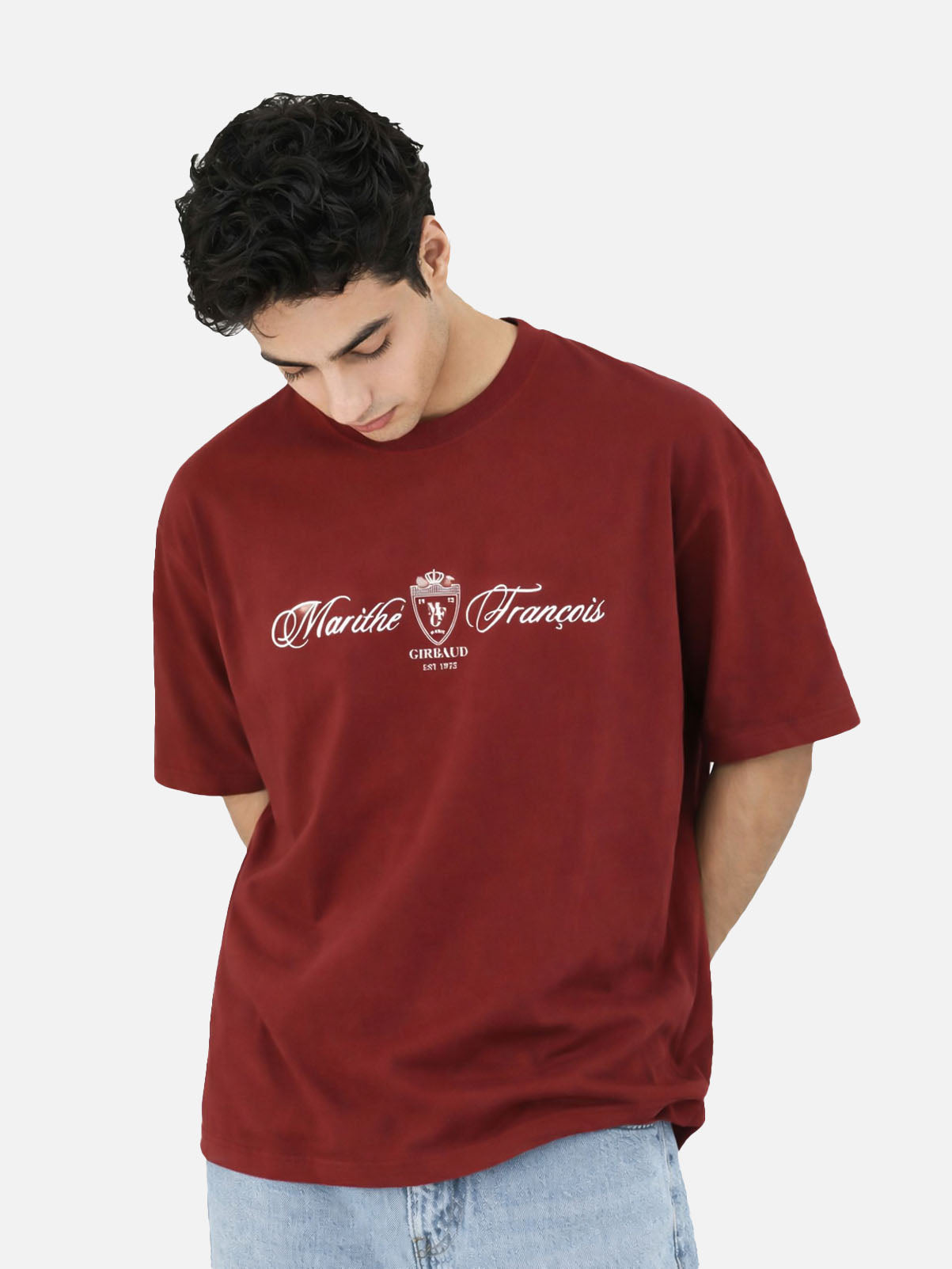 Maroon Graphic Tee