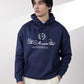 Navy Graphic Hoodie