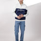 Blue Quarter Zipper