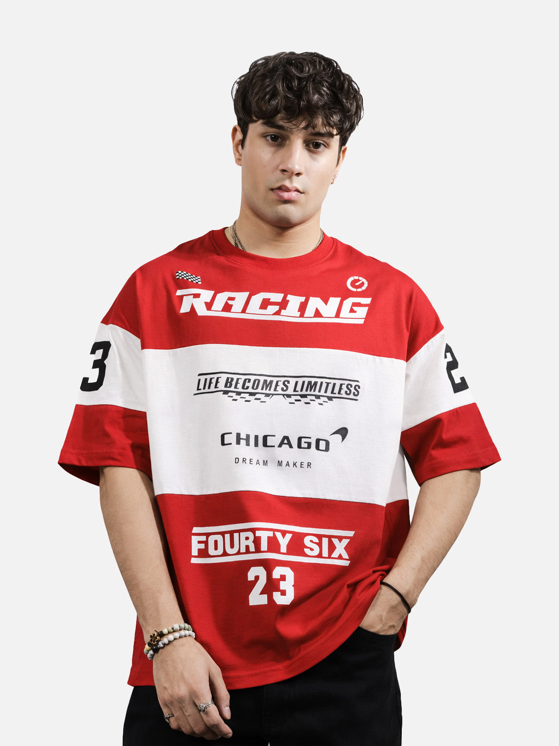 Royal Red Racing Tee