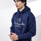 Navy Graphic Hoodie