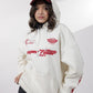 Off White Fire Graphic Hoodie