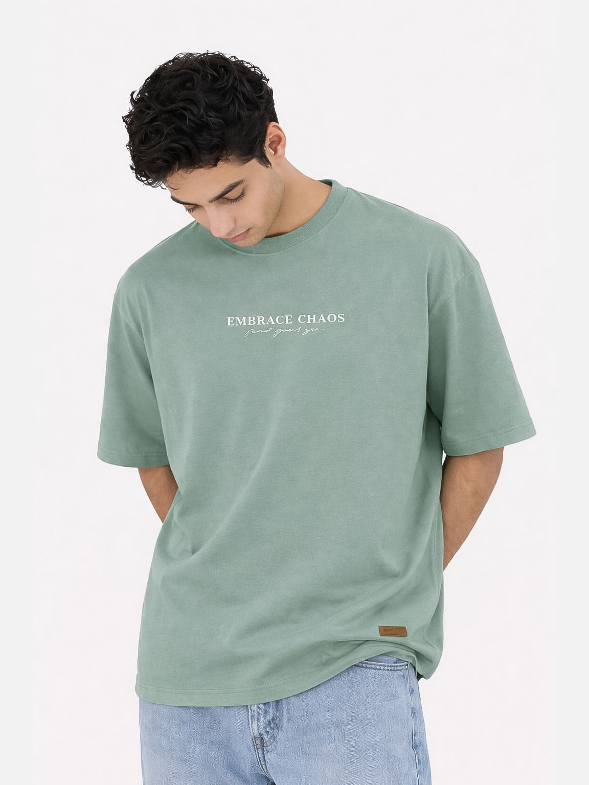 Mint Green Graphic Tee