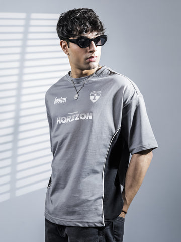Steel Gray Piping Oversize Tee