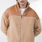 Beige Sherpa Jacket