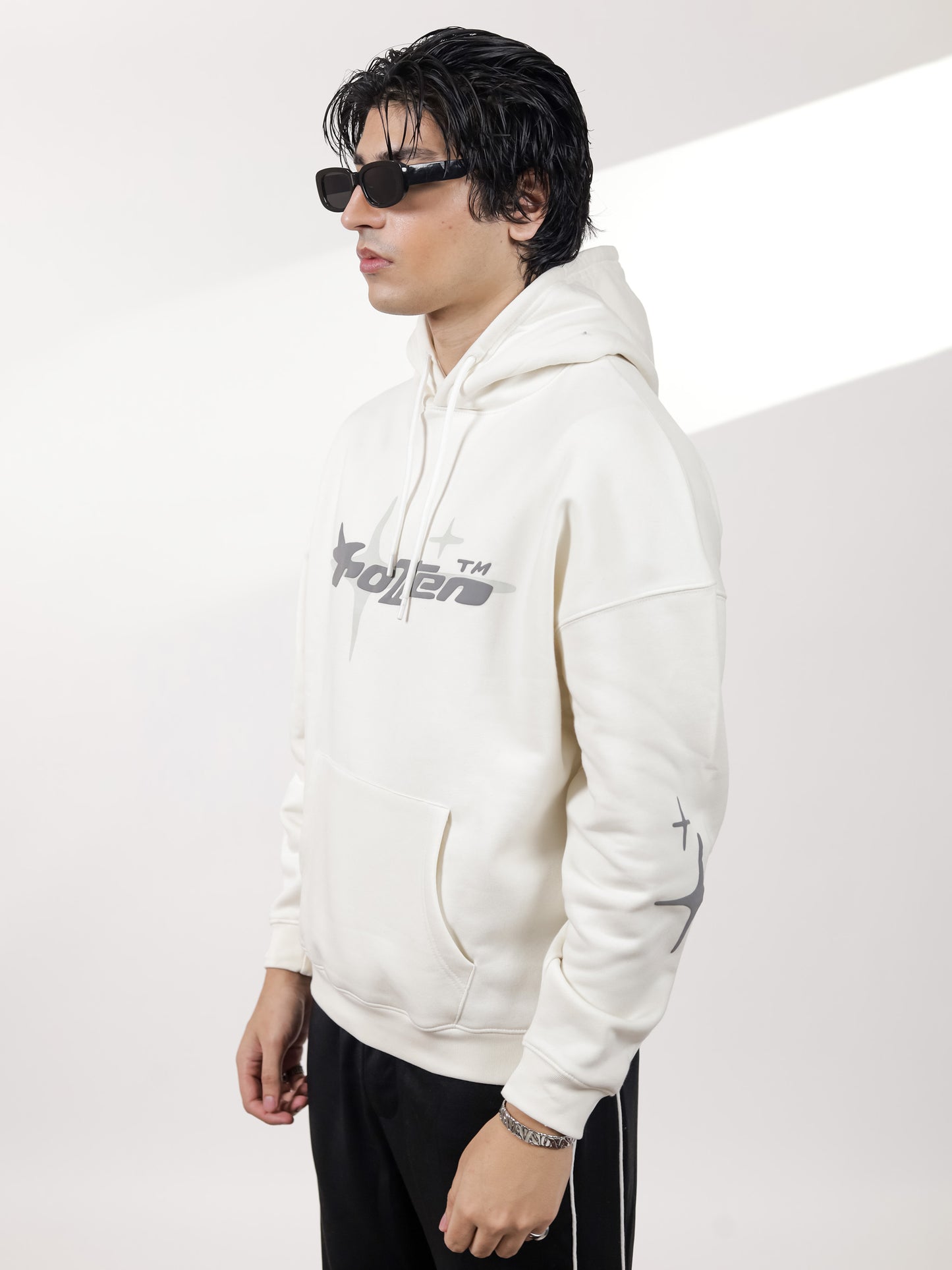 Off White printed Hoodie