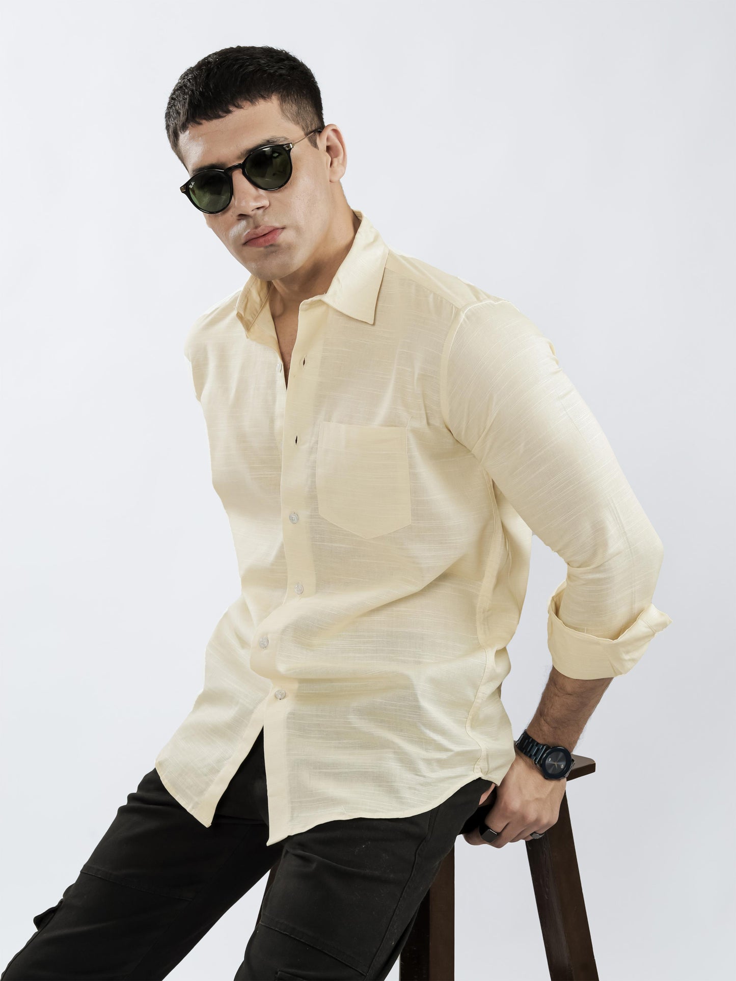 Off White Button Down