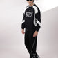 Black & White Racer Digit Sweatshirt