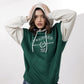 Green Graphic Hoodie