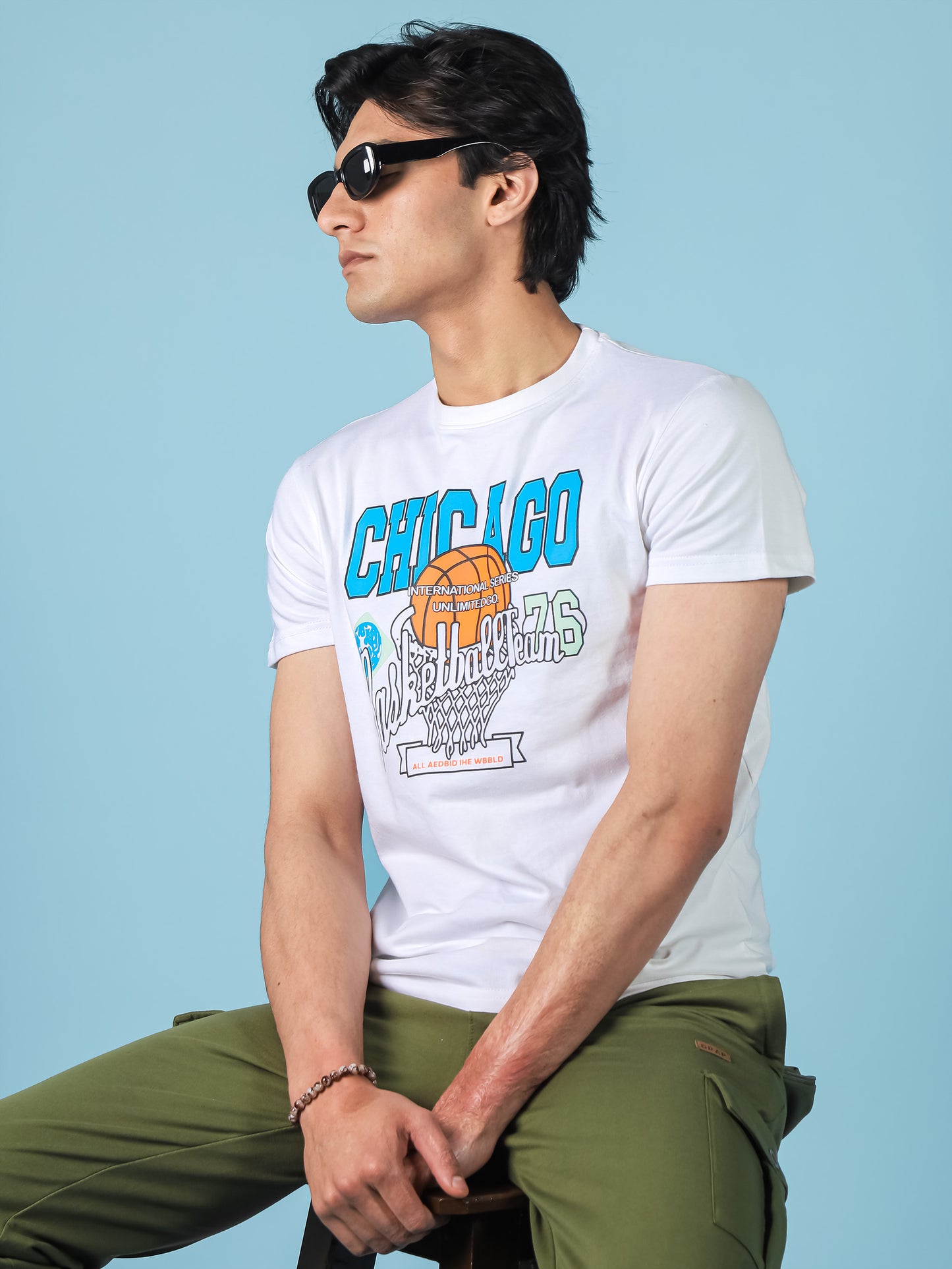 White Graphic Tee