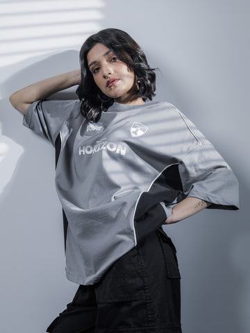 Steel Gray Piping Oversize Tee